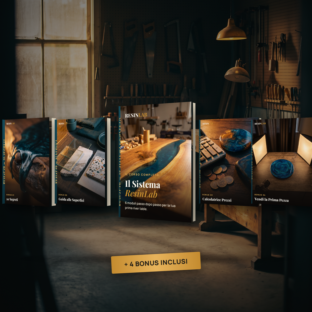 Il Sistema ResinLab | Manuale per River Table